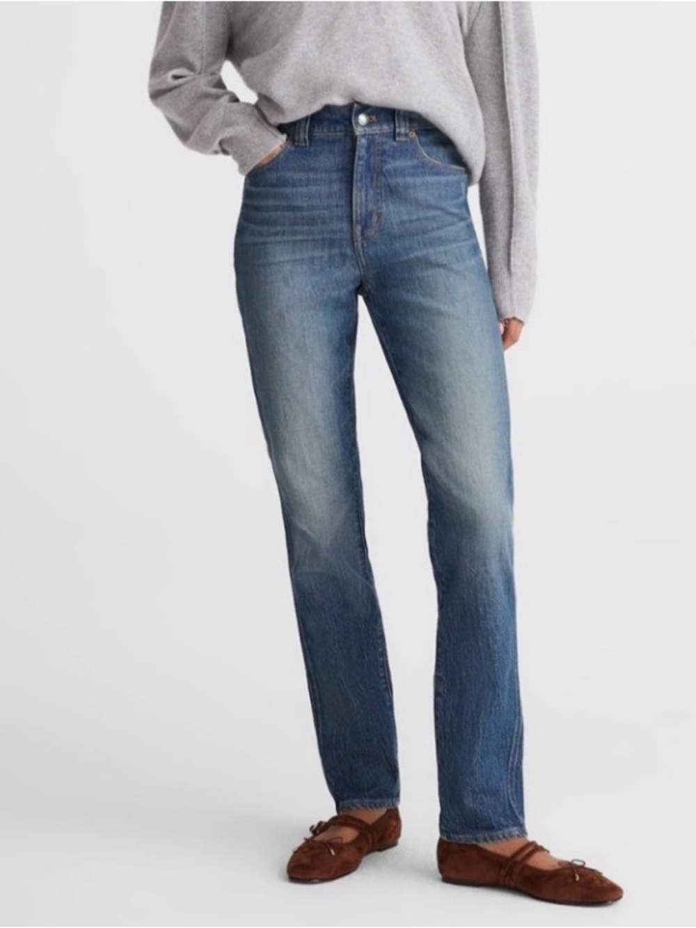 Madewell Straight Leg The Perfect Vintage Straight Leg Jean Size 27
